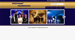 Desktop Screenshot of neothinkclubhouses.com